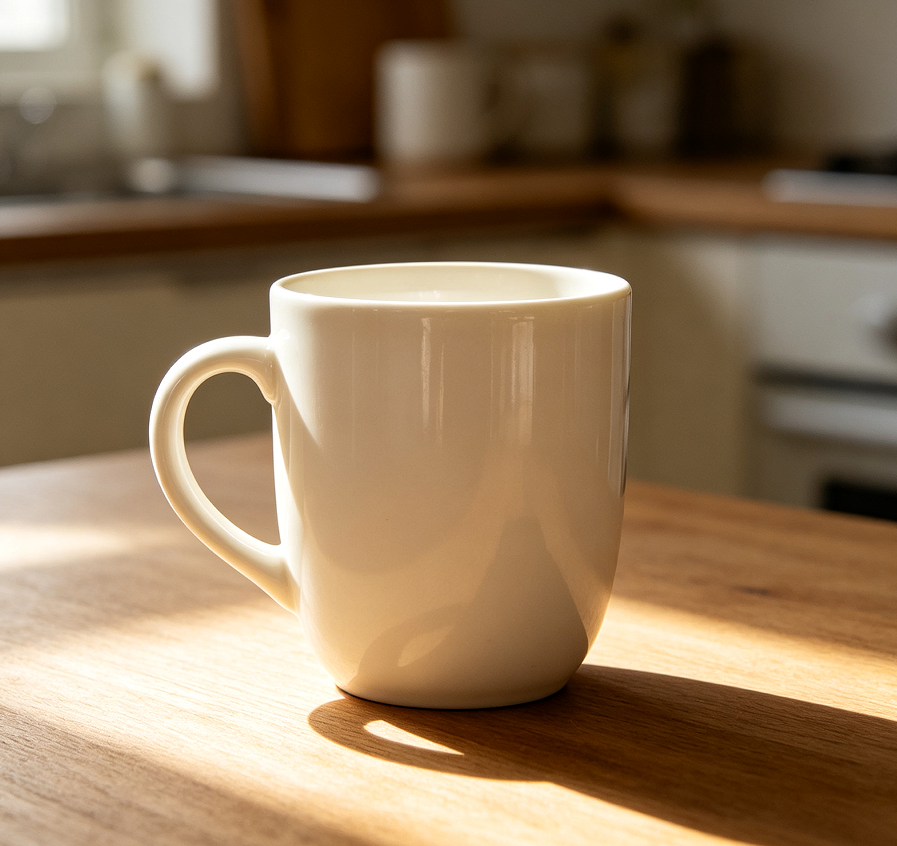 Classic Ceramic Coffee Mug with Handle